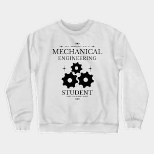 Mechanical Engineering Student - White Version - Engineers Crewneck Sweatshirt